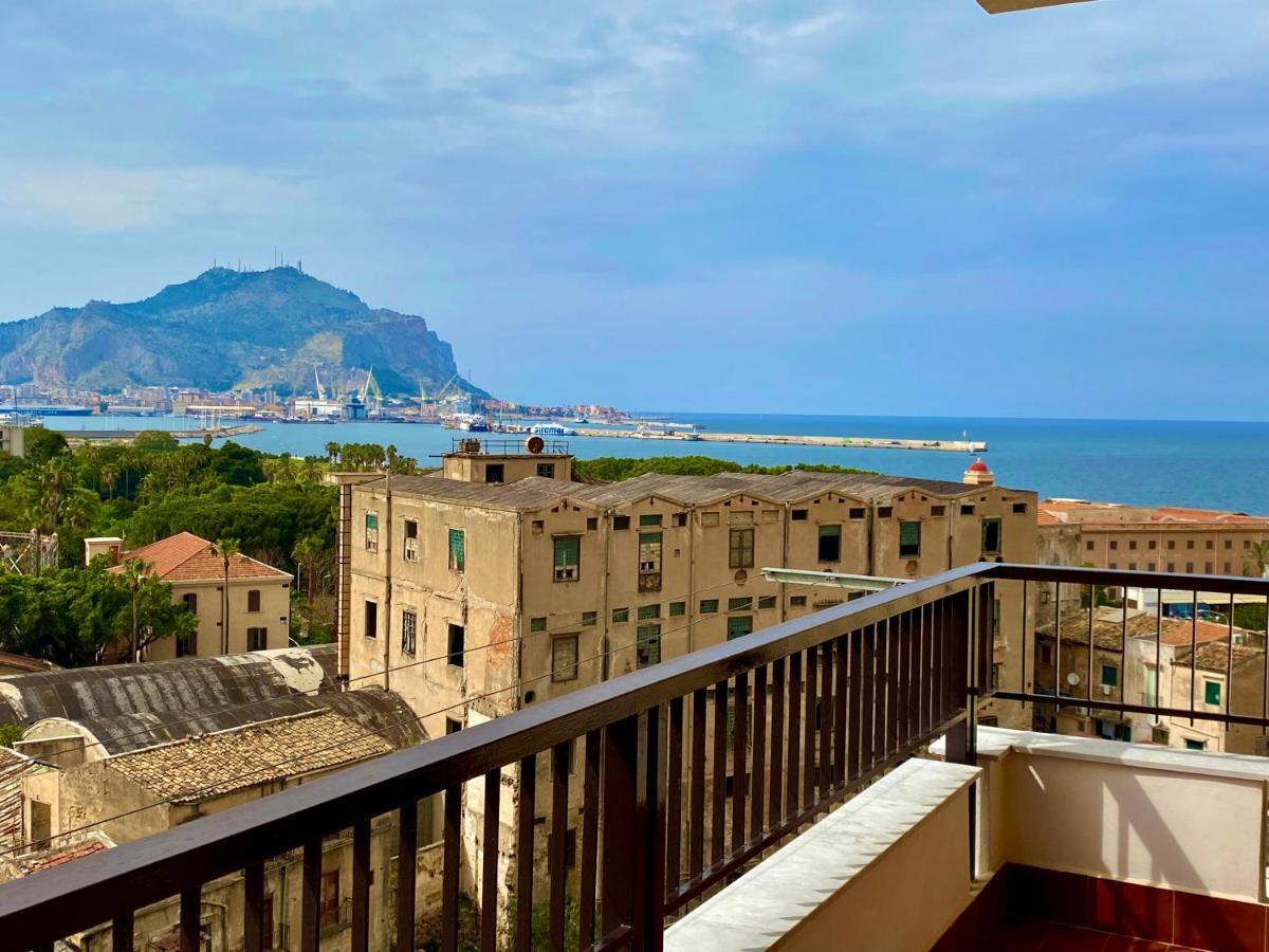 Casamare Sant'Erasmo Sea View Apartment ปาแลร์โม ภายนอก รูปภาพ
