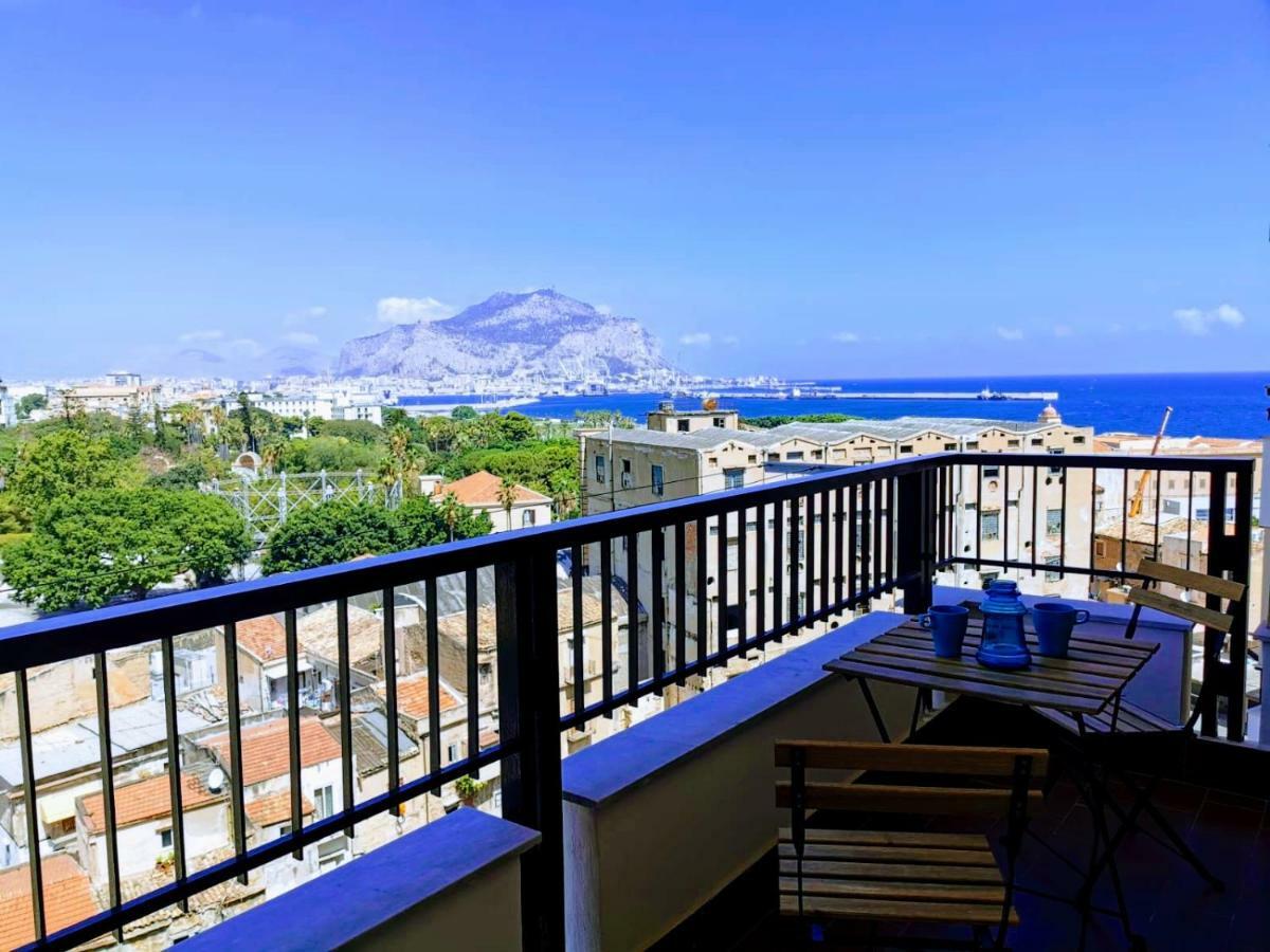 Casamare Sant'Erasmo Sea View Apartment ปาแลร์โม ภายนอก รูปภาพ